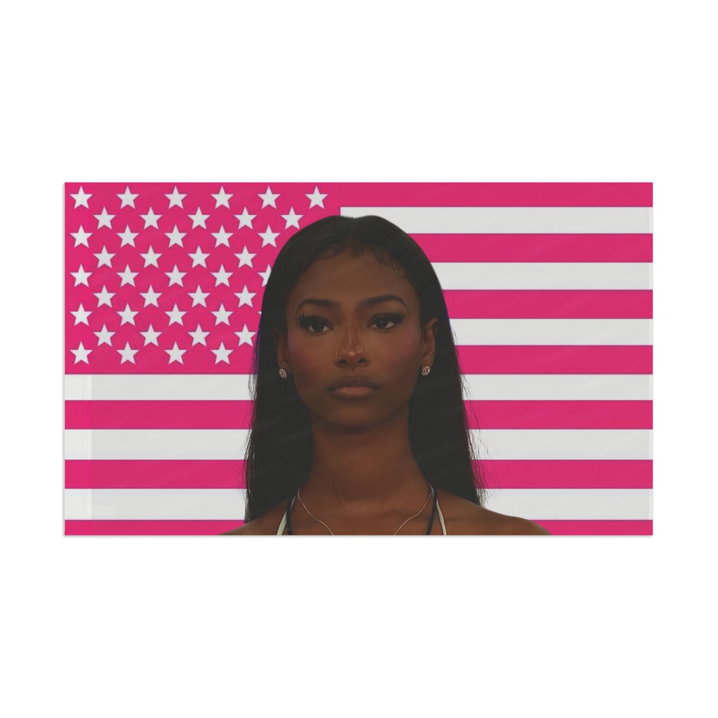 Trinity Pink American Flag